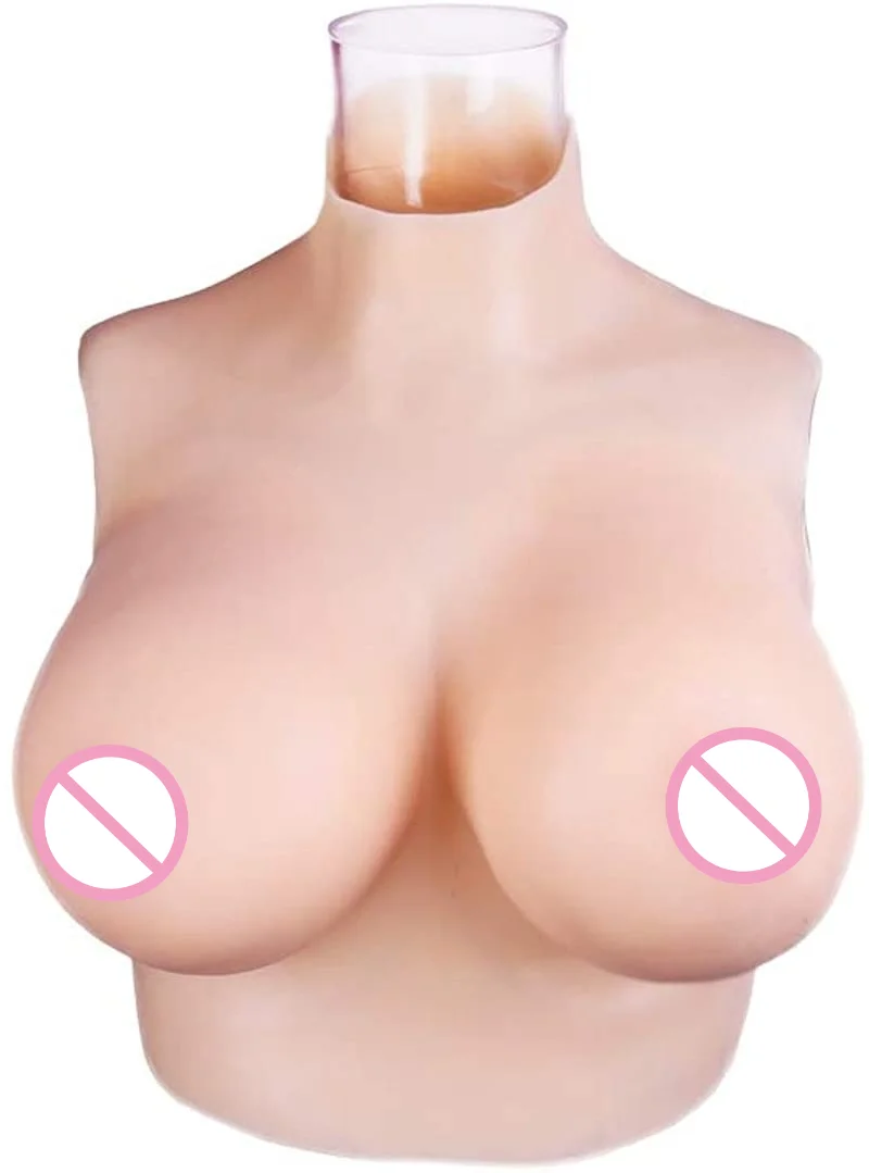 realistic silicone breast plate false mastectomy