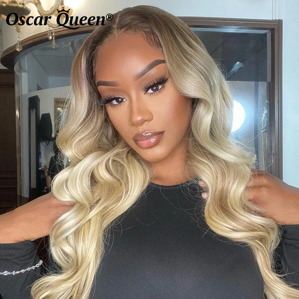 grey blonde full lace front wig