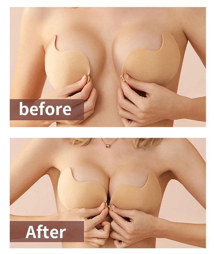 invisible push up bra backless strapless
