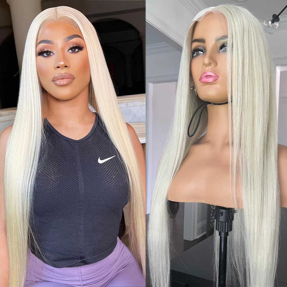 glueless full lace wigs white blonde