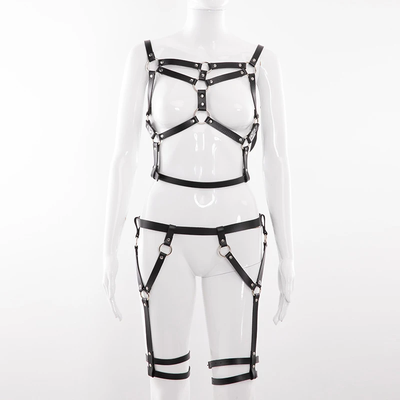 bondage rope leather harness toys for