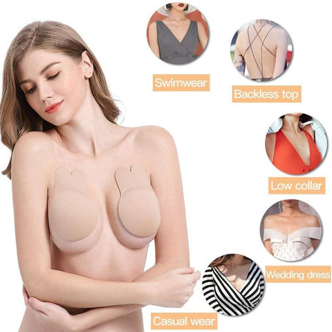 adhesive breast lift tape silicone sticky