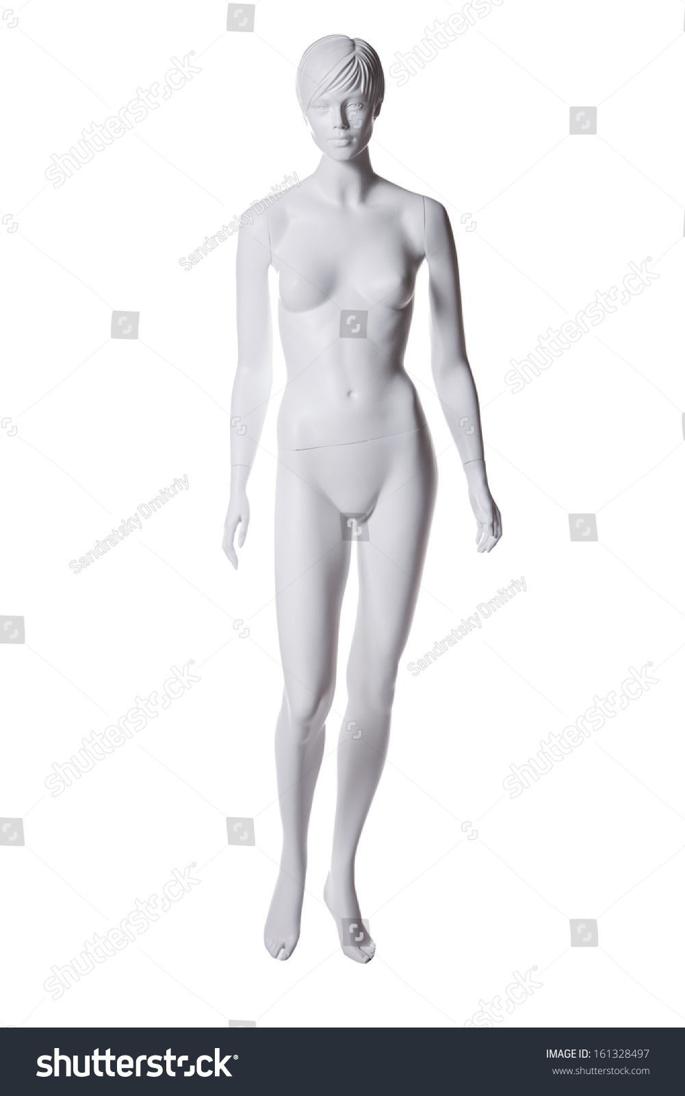 mannequin female isolated royalty stock